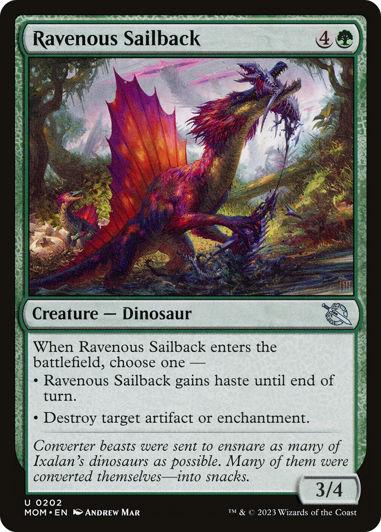 Image of Ravenous Sailback [March of the Machine]