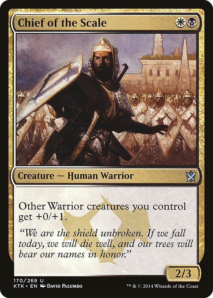 Image of Chief of the Scale [Khans of Tarkir]