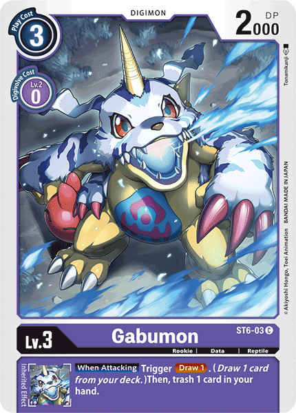 Image of Gabumon [ST6-03] [Starter Deck: Venomous Violet]