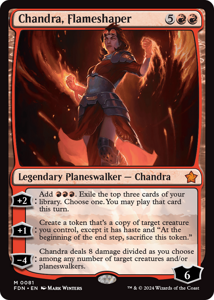 Image of Chandra, Flameshaper [Foundations]