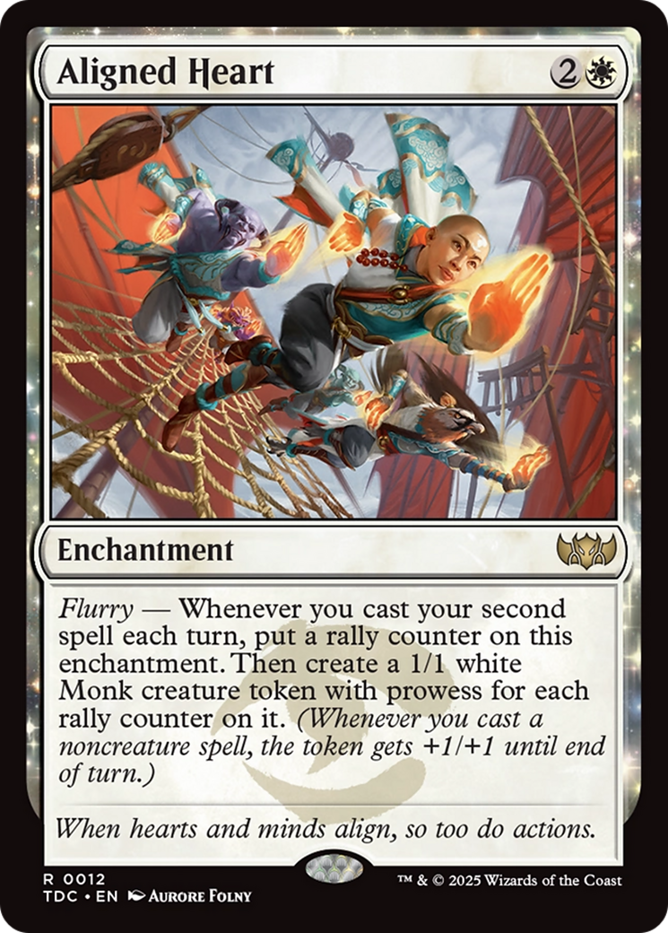 Image of Aligned Heart [Tarkir: Dragonstorm Commander]