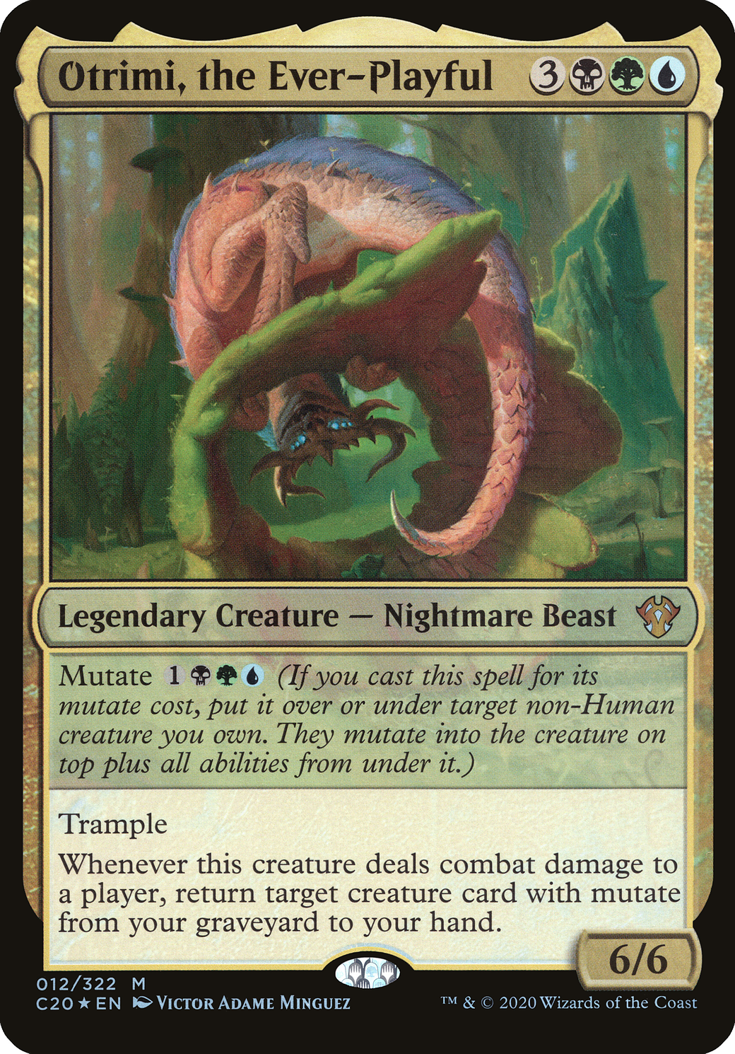 Image of Otrimi, the Ever-Playful (Oversized) [Commander 2020 Oversized]