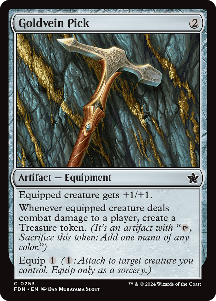 Image of Goldvein Pick [Foundations]