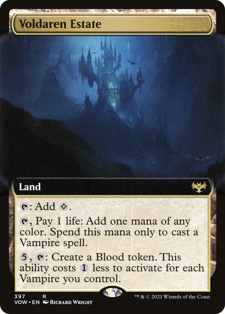 Image of Voldaren Estate (Extended Art) [Innistrad: Crimson Vow]