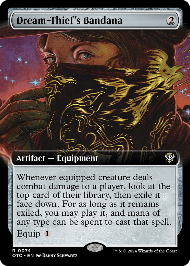 Image of Dream-Thief's Bandana (Extended Art) [Outlaws of Thunder Junction Commander]