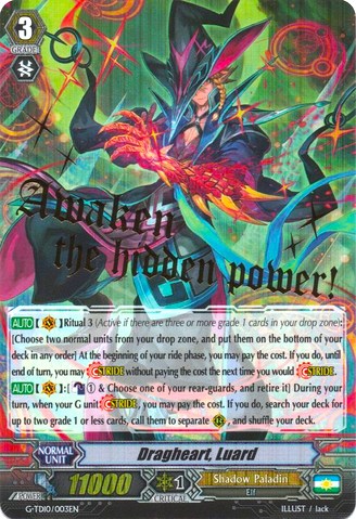Image of Dragheart, Luard (Hot Stamped) (G-TD10/003EN) [Ritual of Dragon Sorcery]