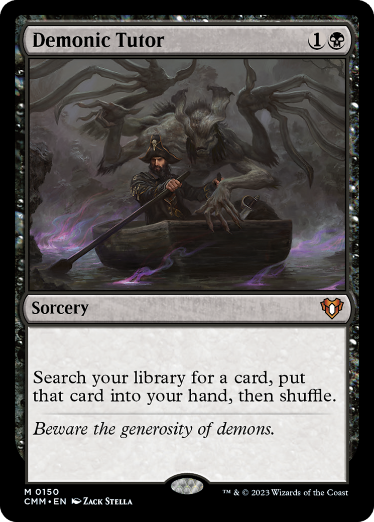 Image of Demonic Tutor [Commander Masters]