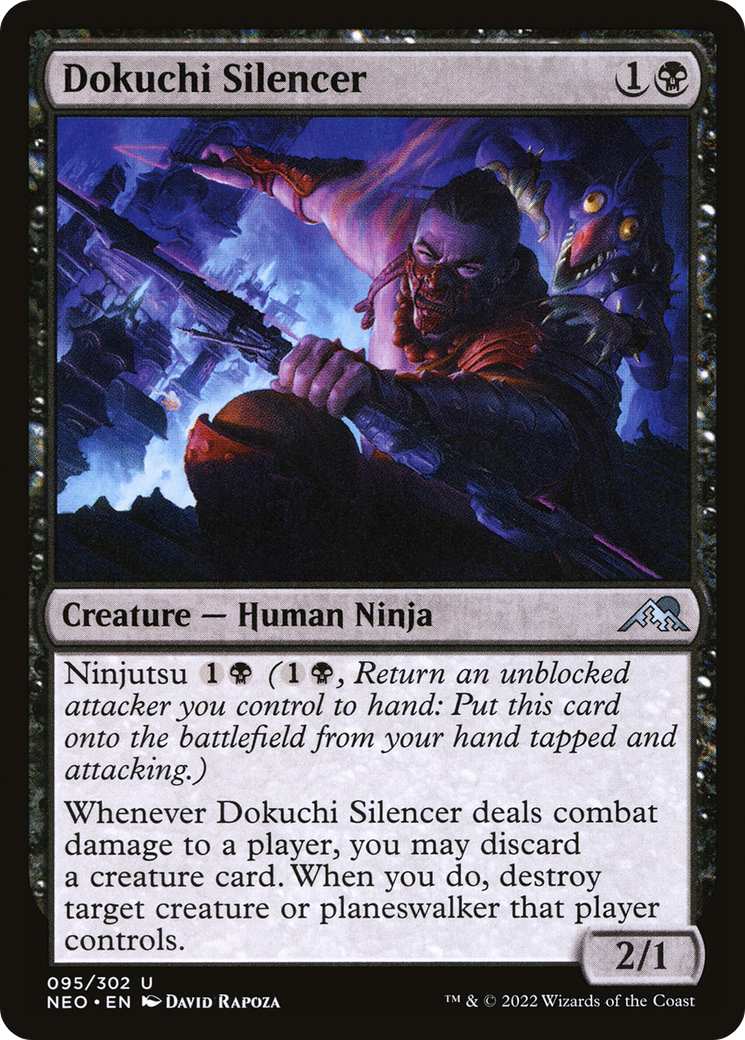 Image of Dokuchi Silencer [Kamigawa: Neon Dynasty]