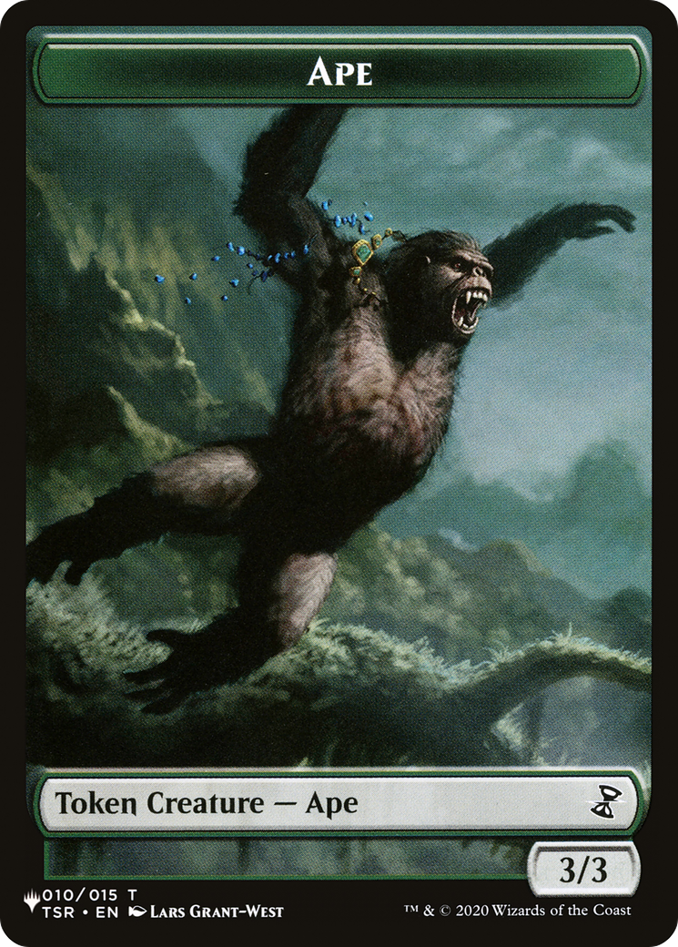 Image of Faerie Rogue // Ape Double-Sided Token [The List]