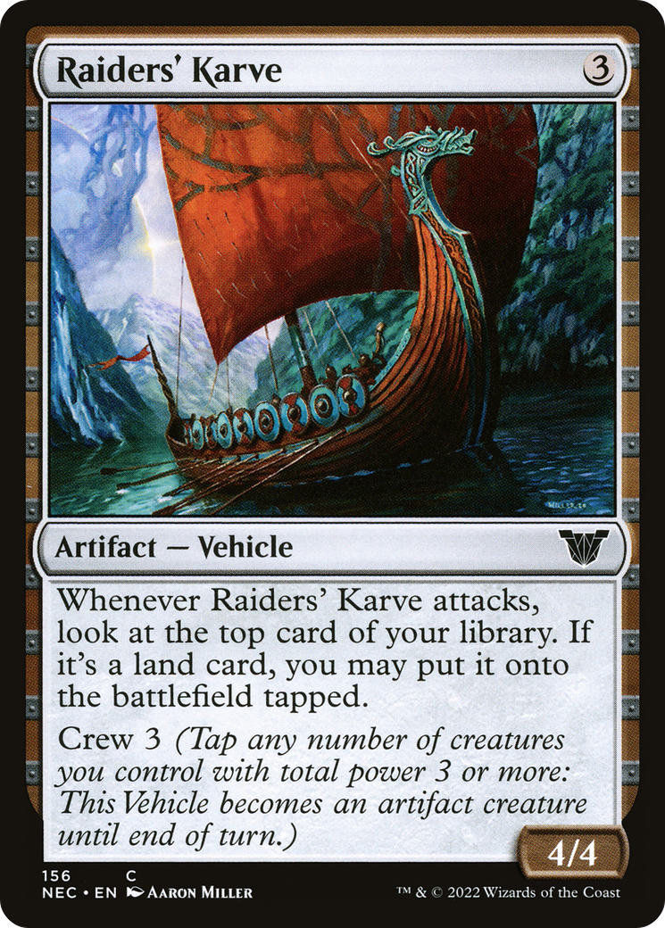 Image of Raiders' Karve [Kamigawa: Neon Dynasty Commander]