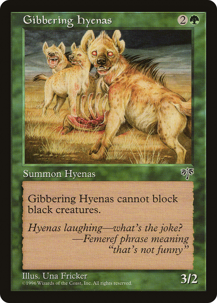 Image of Gibbering Hyenas [Mirage]