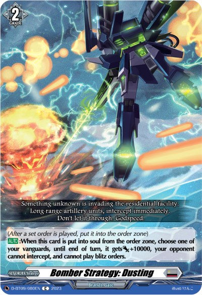 Image of Bomber Strategy: Dusting (D-BT09/080EN) [Dragontree Invasion]