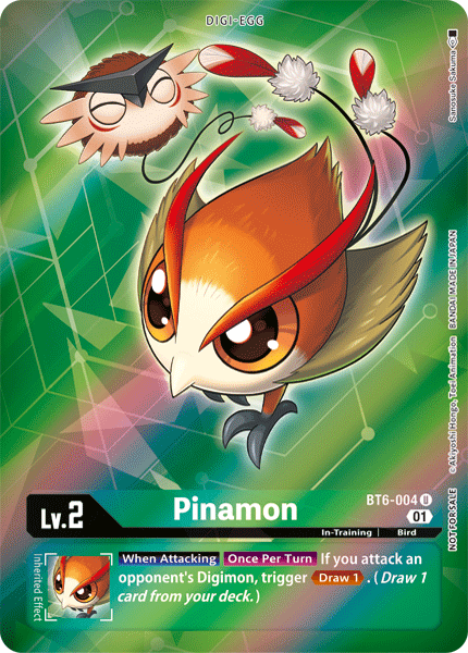 Image of Pinamon [BT6-004] (Alternative Art - Box Topper) [Double Diamond]