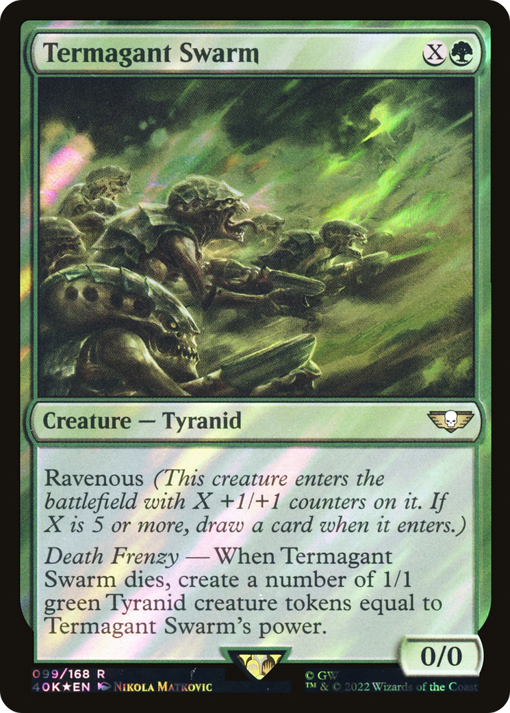 Image of Termagant Swarm (Surge Foil) [Warhammer 40,000]