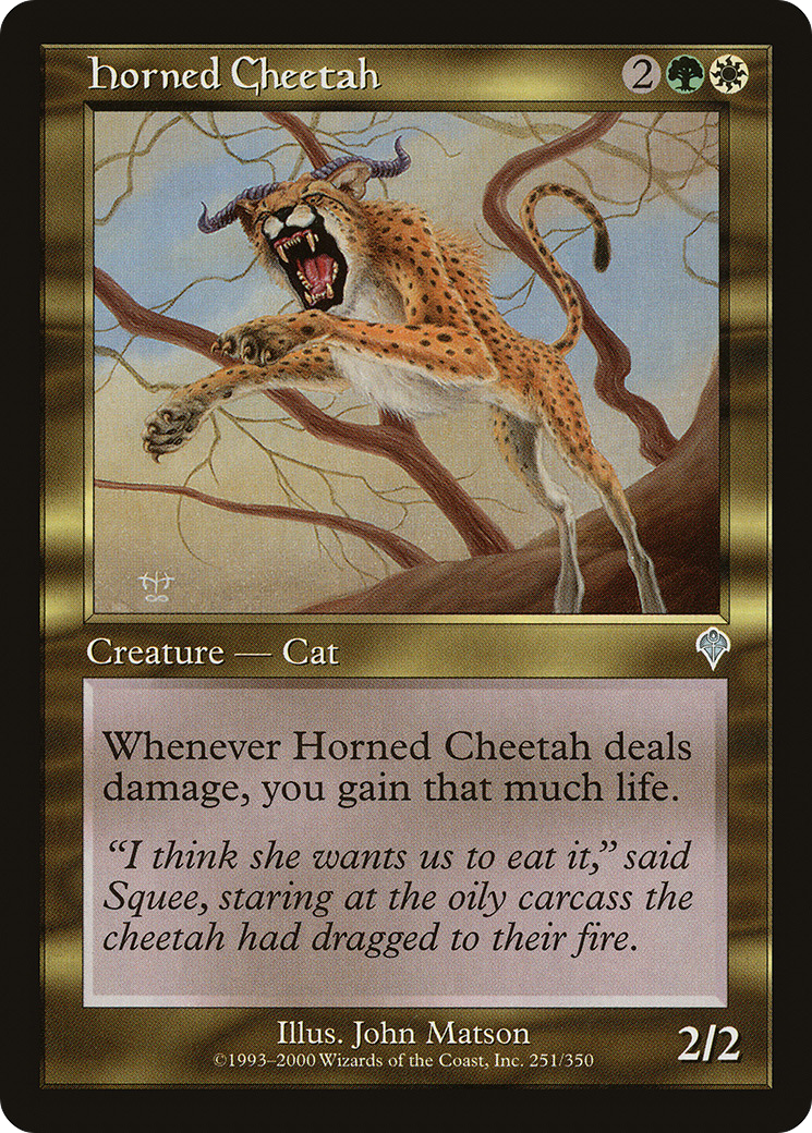 Image of Horned Cheetah [Invasion]