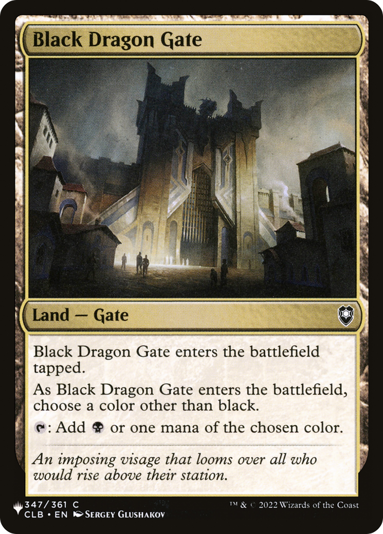 Image of Black Dragon Gate [The List]