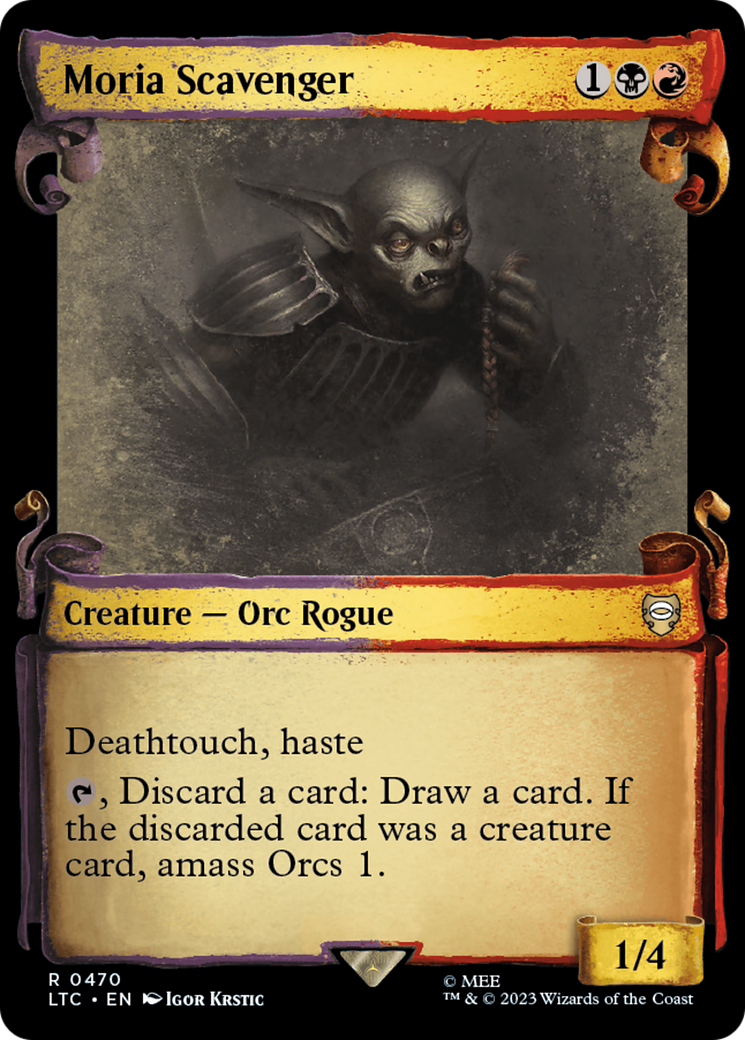 Image of Moria Scavenger [The Lord of the Rings: Tales of Middle-Earth Commander Showcase Scrolls]