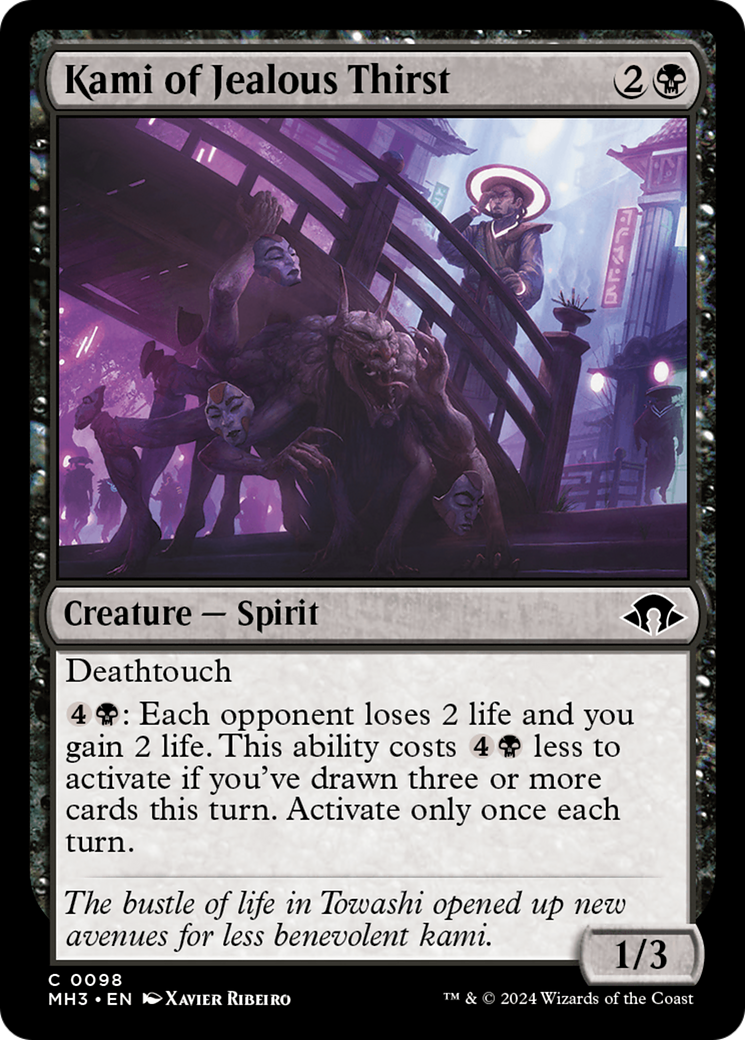 Image of Kami of Jealous Thirst [Modern Horizons 3]
