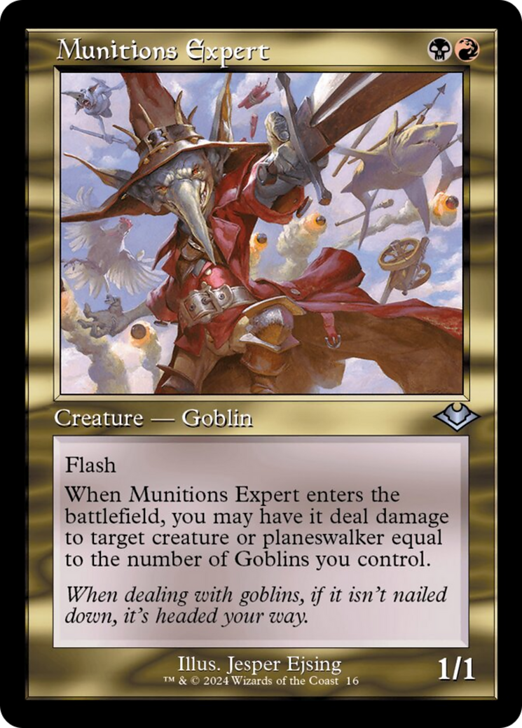 Image of Munitions Expert (Retro) [Modern Horizons]