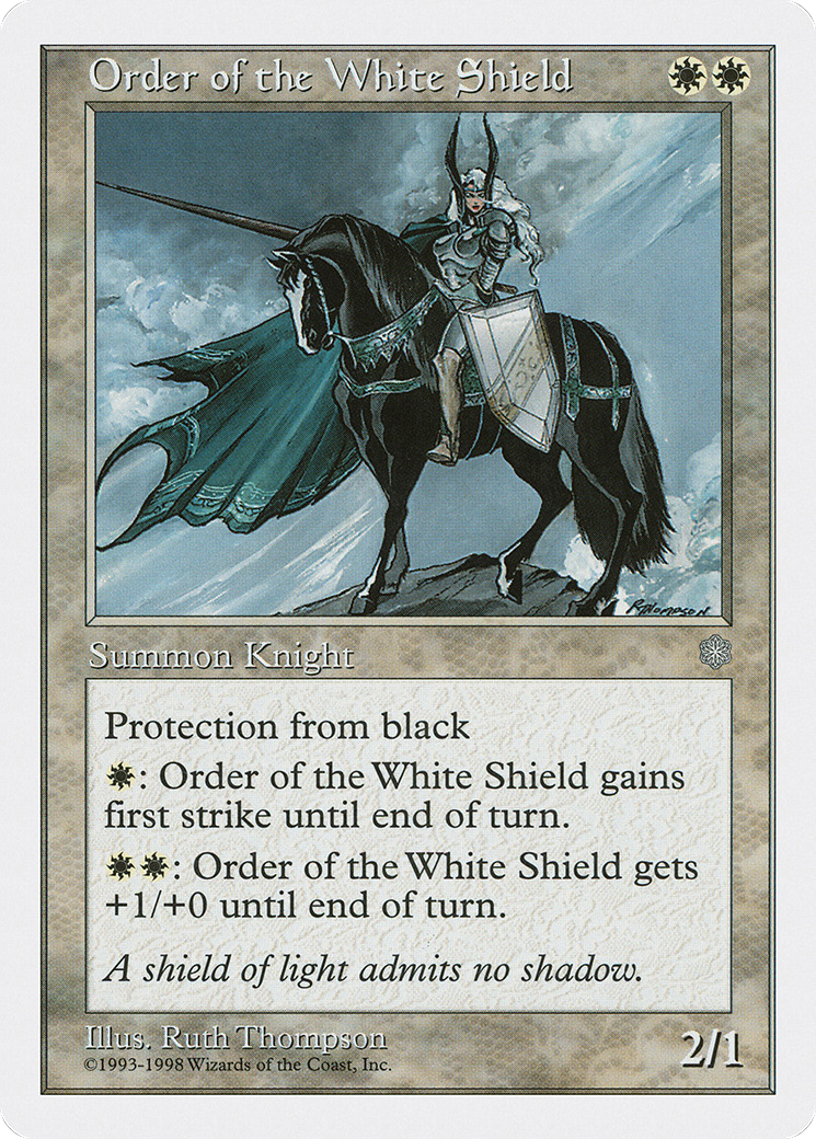 Image of Order of the White Shield [Anthologies]