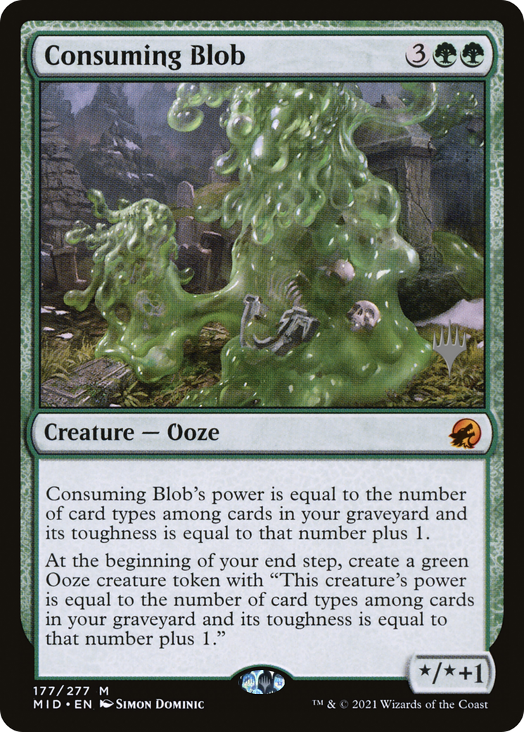 Image of Consuming Blob (Promo Pack) [Innistrad: Midnight Hunt Promos]