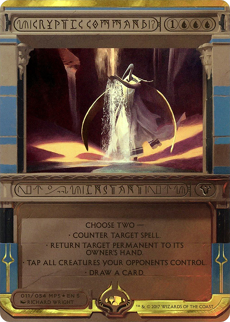 Image of Cryptic Command (Invocation) [Amonkhet Invocations]