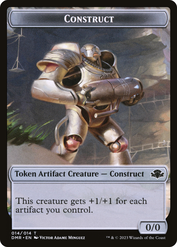 Image of Construct Token [Dominaria Remastered Tokens]