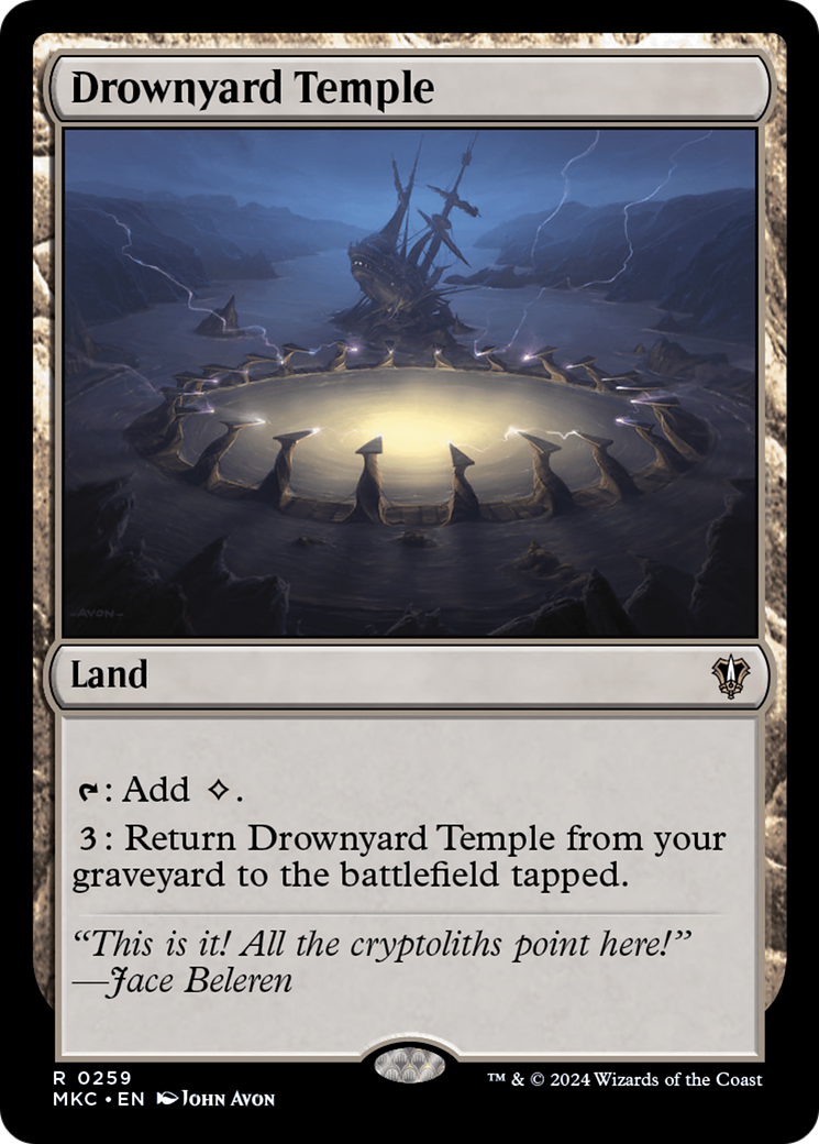 Image of Drownyard Temple [Murders at Karlov Manor Commander]