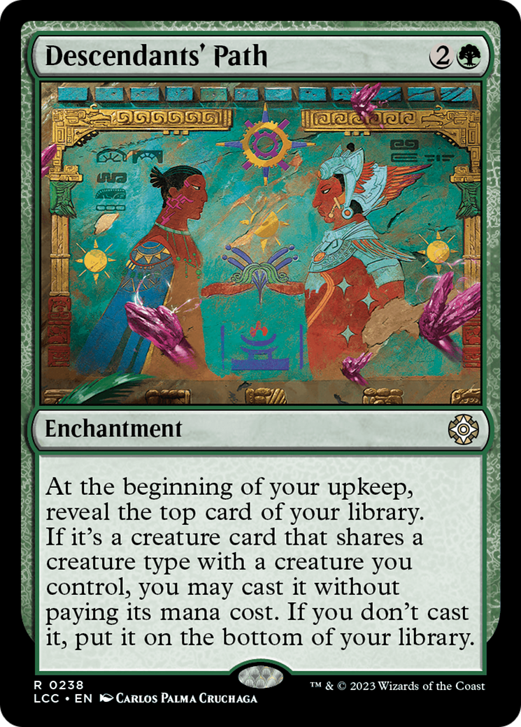 Image of Descendants' Path [The Lost Caverns of Ixalan Commander]
