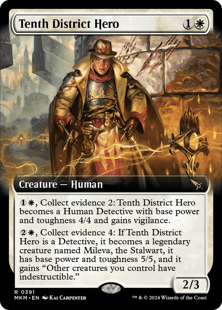 Image of Tenth District Hero (Extended Art) [Murders at Karlov Manor]
