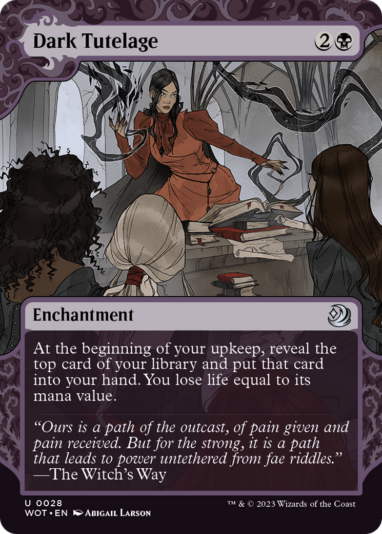 Image of Dark Tutelage [Wilds of Eldraine: Enchanting Tales]