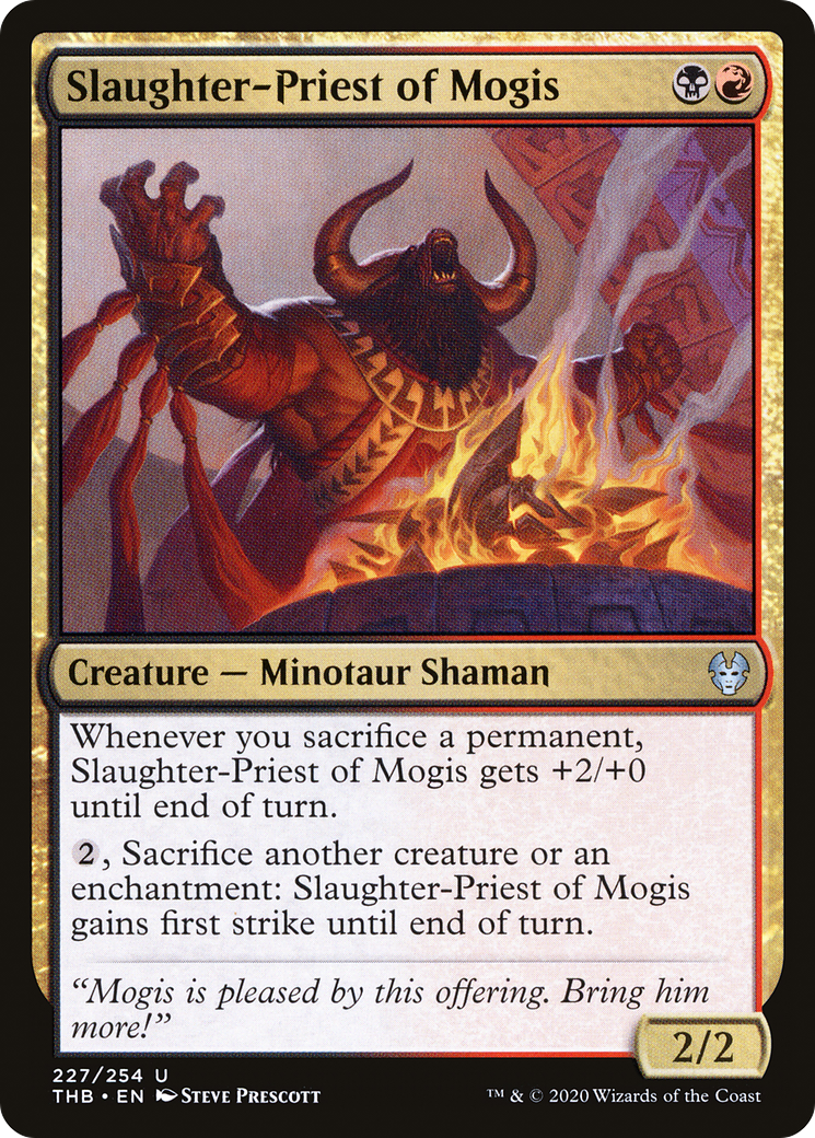Image of Slaughter-Priest of Mogis [Theros Beyond Death]