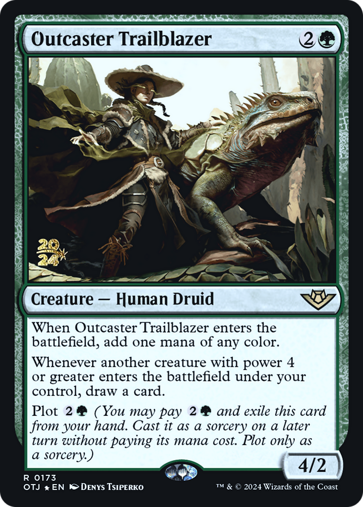 Image of Outcaster Trailblazer [Outlaws of Thunder Junction Prerelease Promos]
