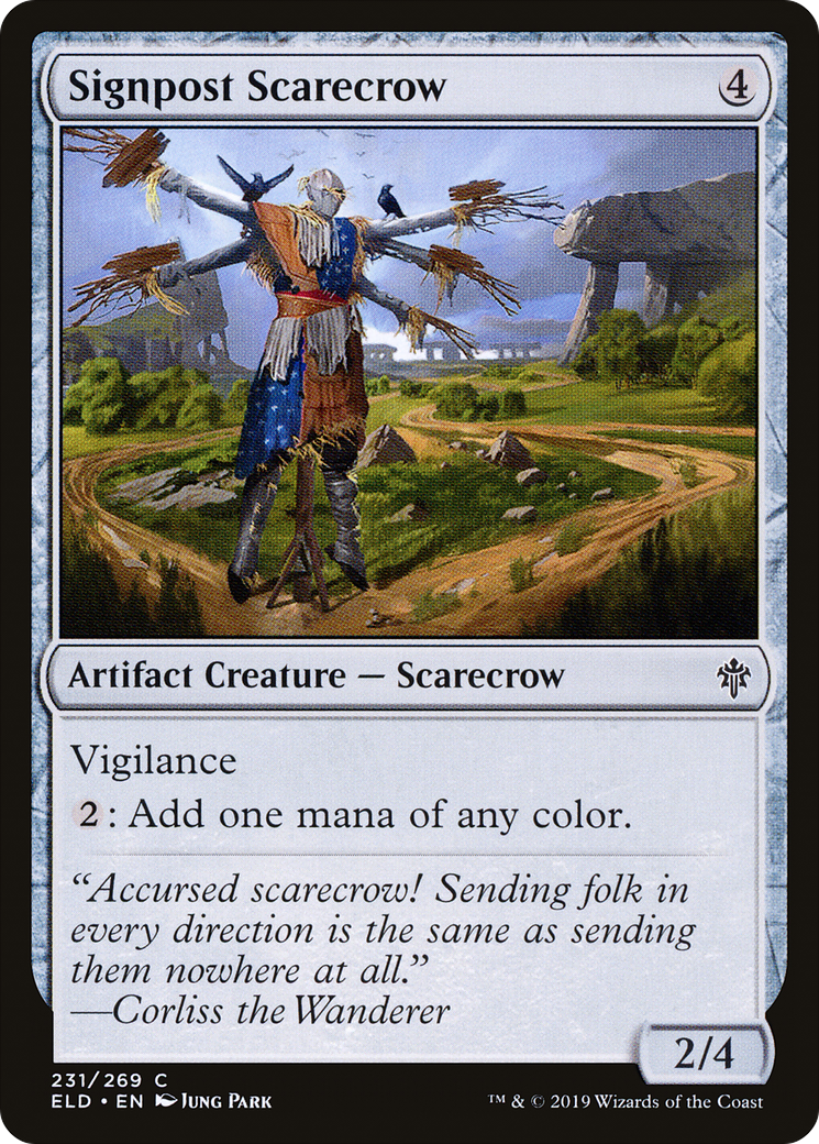 Image of Signpost Scarecrow [Throne of Eldraine]