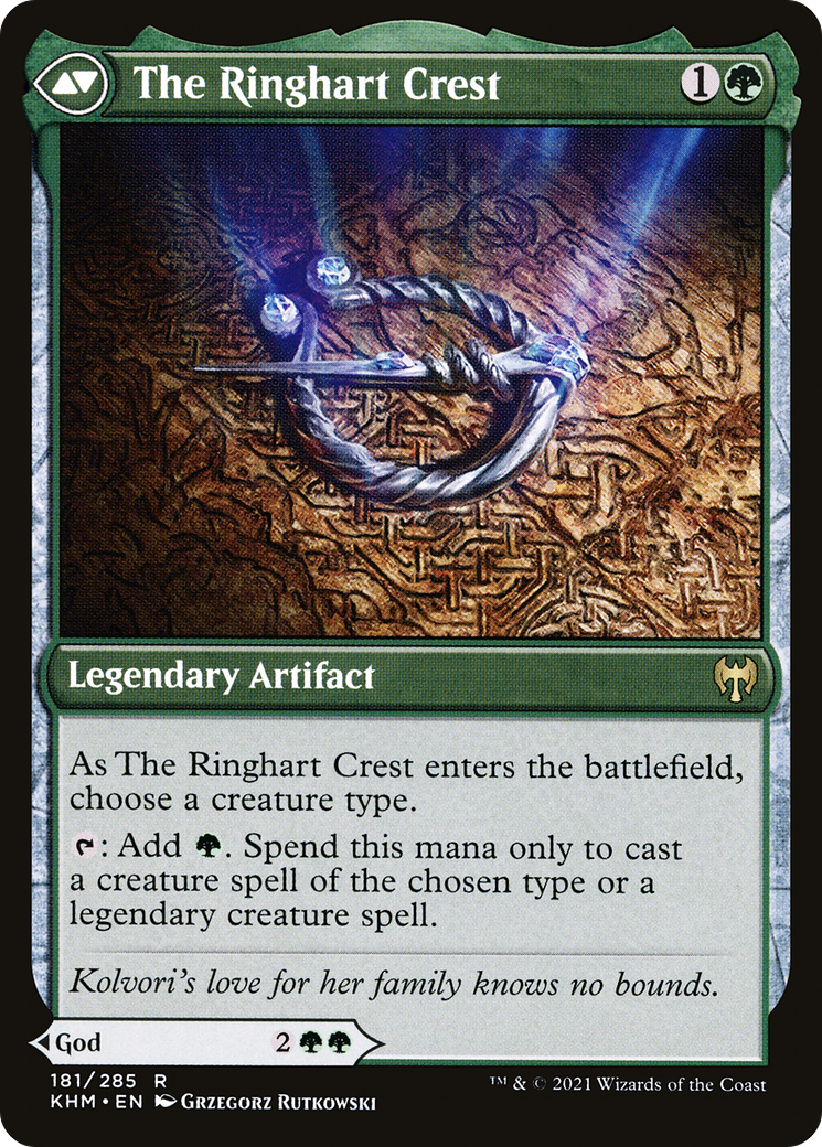 Image of Kolvori, God of Kinship // The Ringhart Crest [Secret Lair: From Cute to Brute]