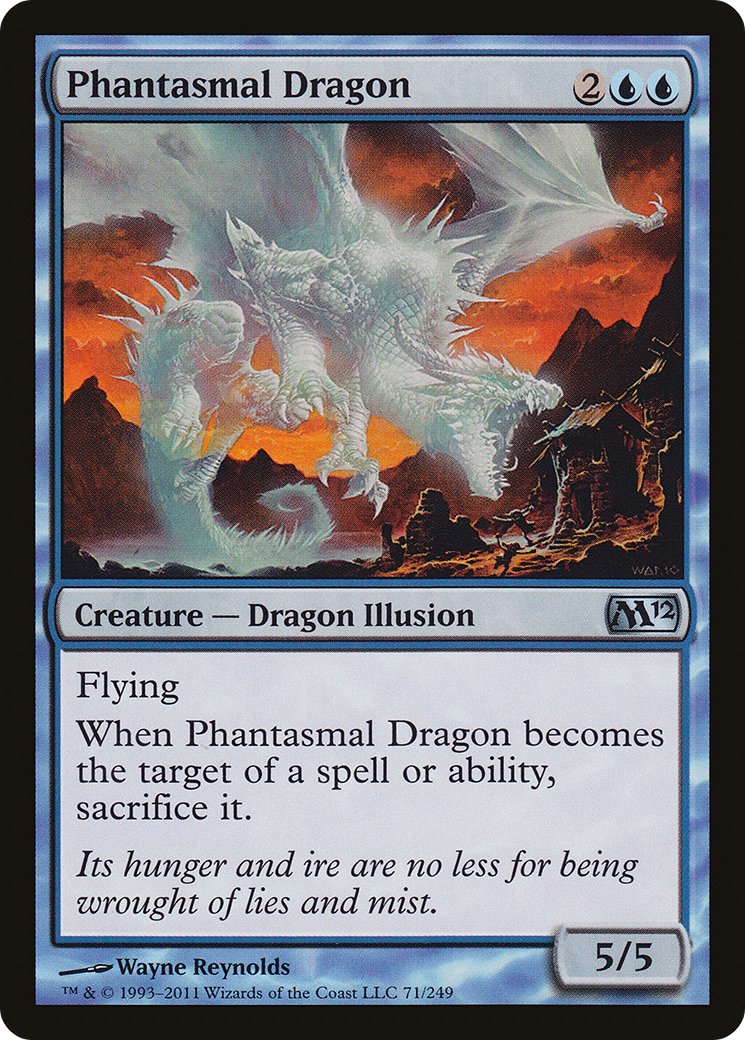 Image of Phantasmal Dragon [Magic 2012]