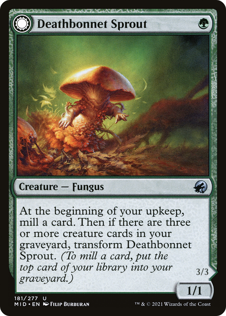 Image of Deathbonnet Sprout // Deathbonnet Hulk [Innistrad: Midnight Hunt]