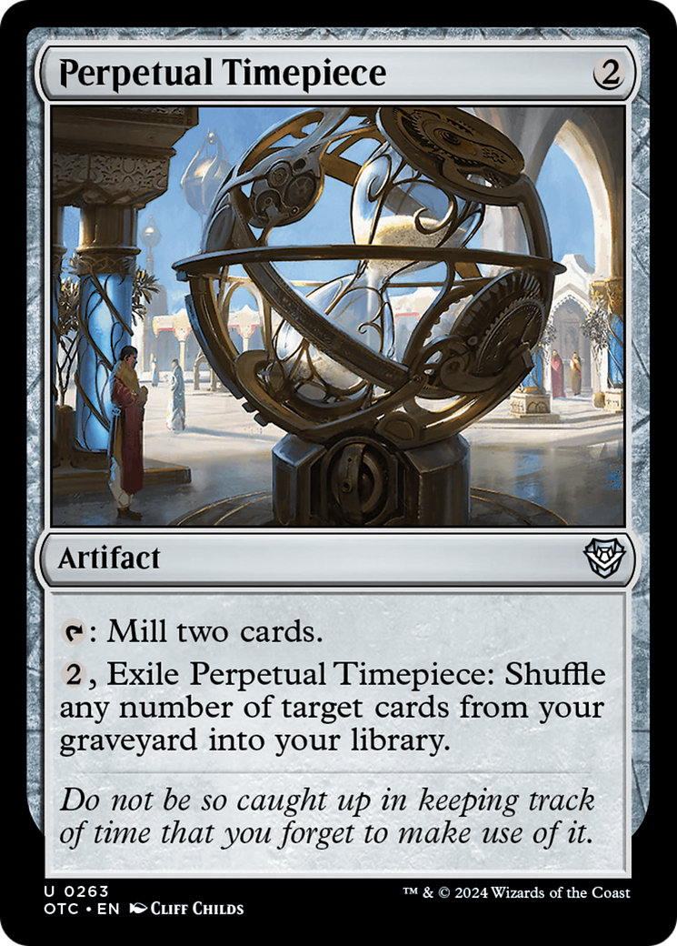 Image of Perpetual Timepiece [Outlaws of Thunder Junction Commander]