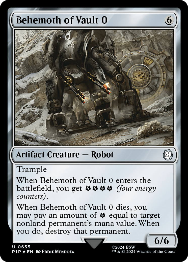 Image of Behemoth of Vault 0 (Surge Foil) [Fallout]
