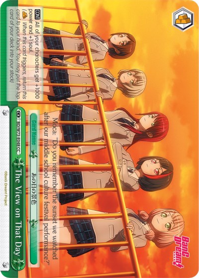 Image of The View on That Day (BD/W73-E048 CC) [BanG Dream! Vol.2]