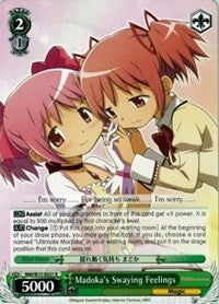 Image of Madoka's Swaying Feelings (MM/W17-E027 R) [Puella Magi Madoka Magica]