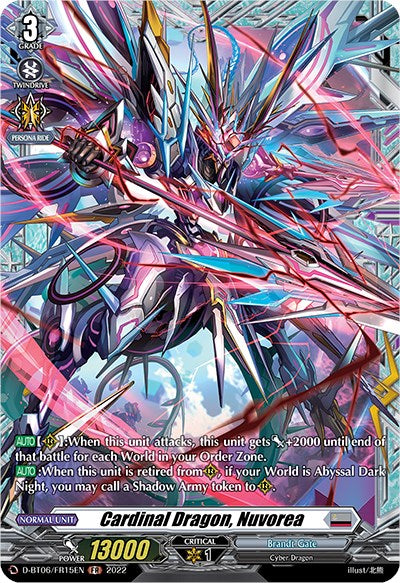 Image of Cardinal Dragon, Nuvorea (D-BT06/FR15EN) [Blazing Dragon Reborn]