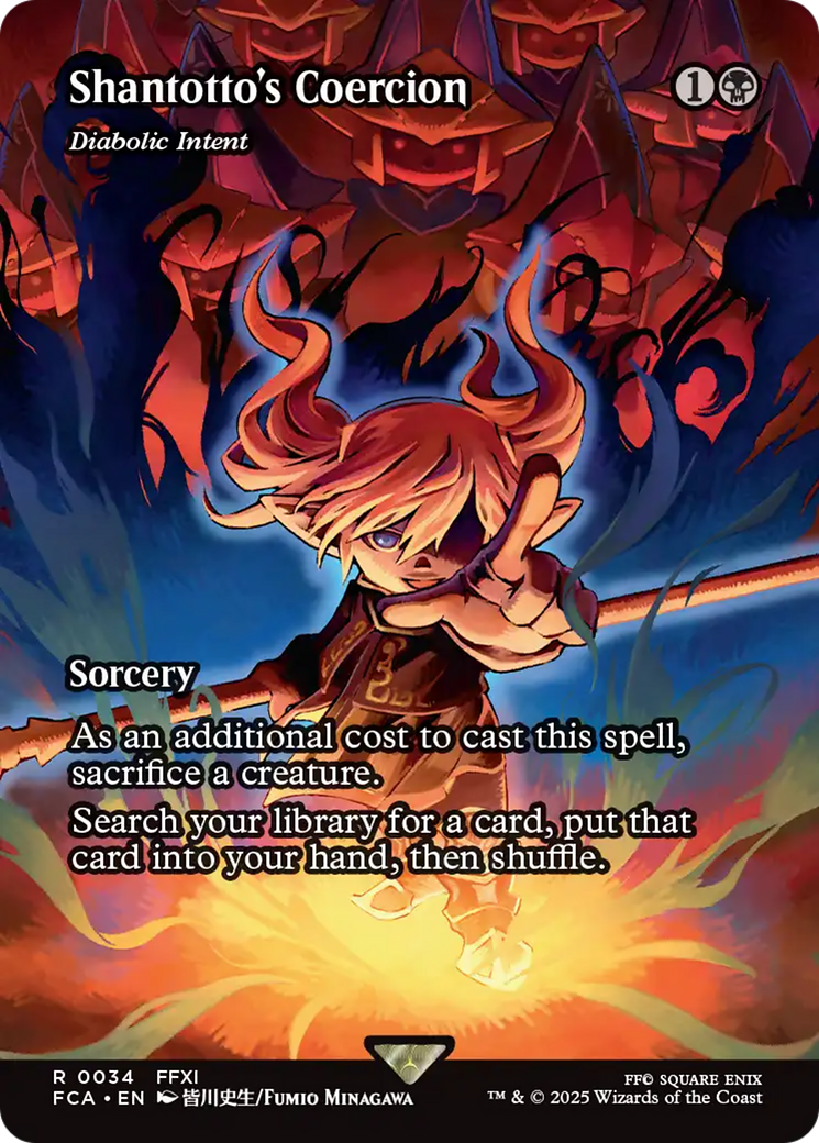 Image of Shantotto's Coercion - Diabolic Intent (Showcase) [FINAL FANTASY : Through the Ages]