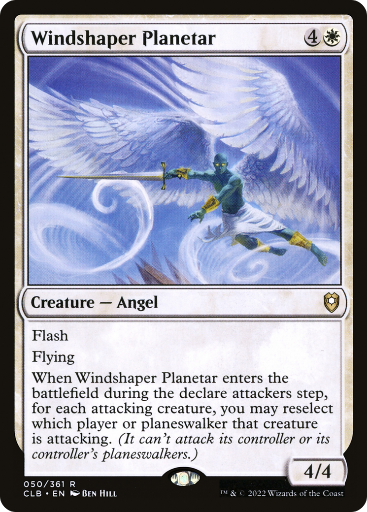 Image of Windshaper Planetar [Commander Legends: Battle for Baldur's Gate]