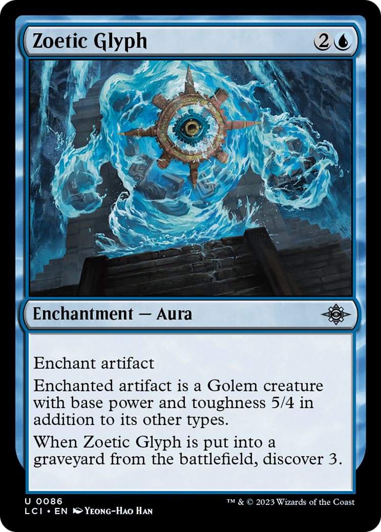 Image of Zoetic Glyph [The Lost Caverns of Ixalan]