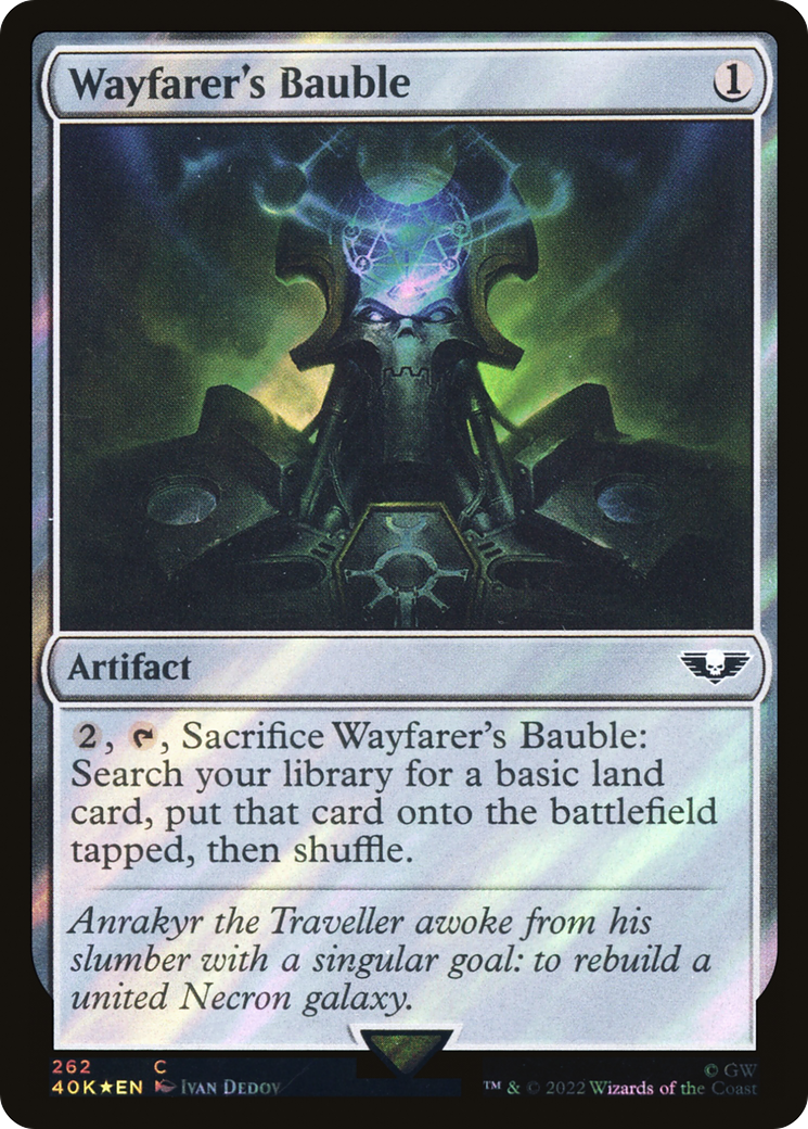 Image of Wayfarer's Bauble (262) (Surge Foil) [Warhammer 40,000]
