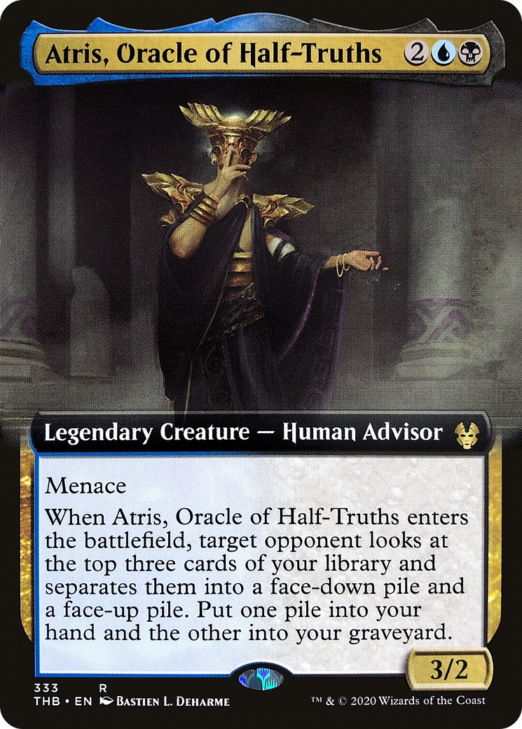 Image of Atris, Oracle of Half-Truths (Extended Art) [Theros Beyond Death]