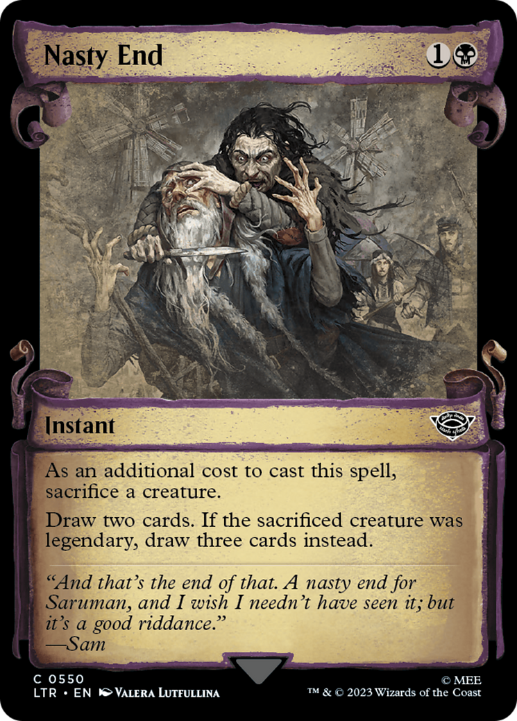 Image of Nasty End [The Lord of the Rings: Tales of Middle-Earth Showcase Scrolls]