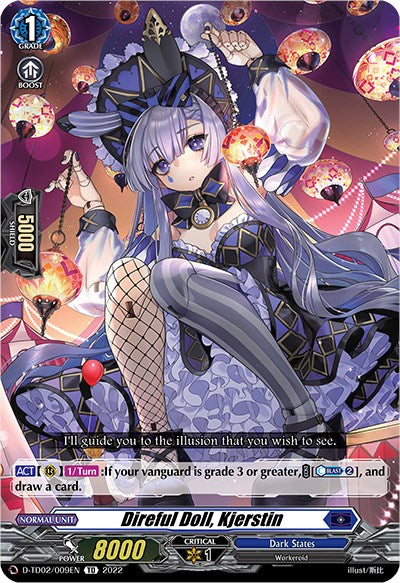 Image of Direful Doll, Kjerstin (D-TD02/009EN) [Michiru Hazama -Demonic Jewel Dragon of the Four Flames-]