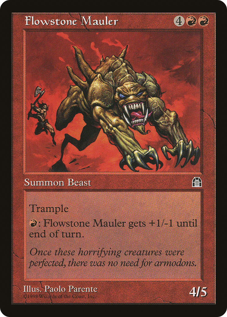 Image of Flowstone Mauler [Stronghold]